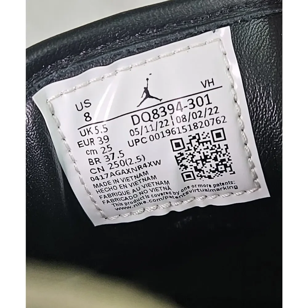 Nike Air Jordan 1 Elevate Low SE Lucky Green Women’s Size 8 Custom DQ8394-301